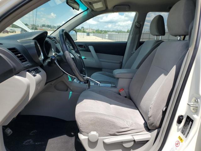 5TDBK3EH1CS164930 - 2012 TOYOTA HIGHLANDER BASE Biały zdjęcie 7