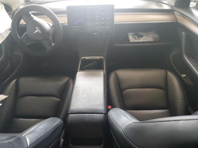 5YJ3E1EB2NF285646 - 2022 TESLA MODEL 3 Чорний фото 8