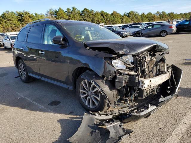 5N1AR2MM2GC654747 - 2016 NISSAN PATHFINDER S BLACK photo 1