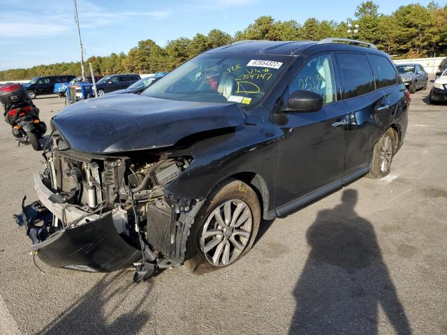 5N1AR2MM2GC654747 - 2016 NISSAN PATHFINDER S BLACK photo 2