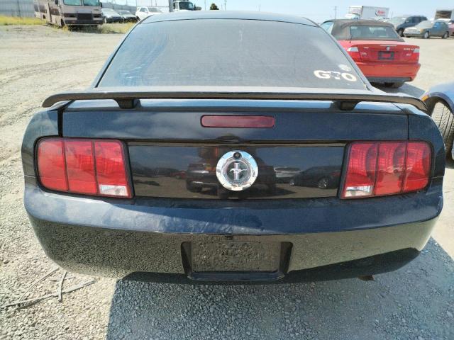 1ZVFT80N165131698 - 2006 FORD MUSTANG BLACK photo 6