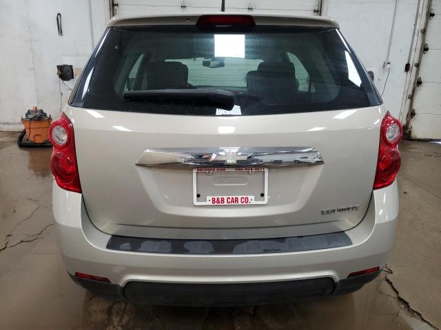2GNALBEC6B1283559 - 2011 CHEVROLET EQUINOX LS TAN photo 6