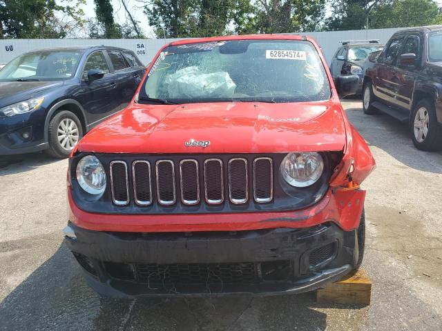 ZACCJAAT7GPE38091 - 2016 JEEP RENEGADE SPORT RED photo 5