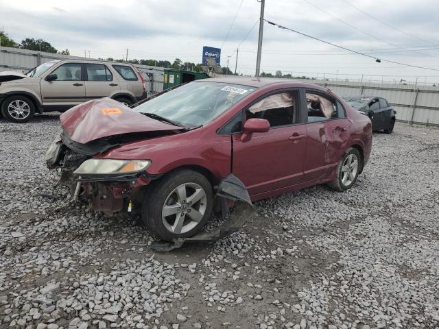 19XFA1F61AE033817 - 2010 HONDA CIVIC LX-S برغندي صورة 1