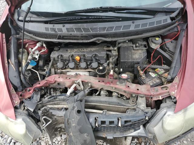 19XFA1F61AE033817 - 2010 HONDA CIVIC LX-S برغندي صورة 11