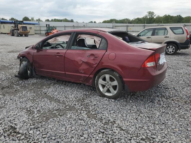 19XFA1F61AE033817 - 2010 HONDA CIVIC LX-S برغندي صورة 2