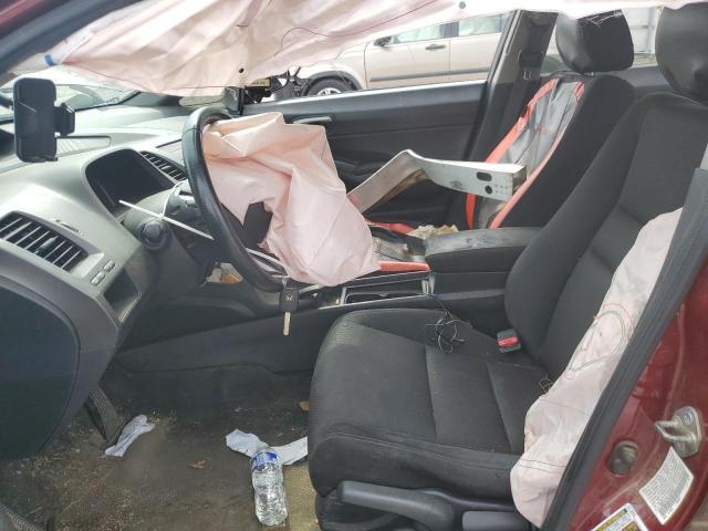 19XFA1F61AE033817 - 2010 HONDA CIVIC LX-S برغندي صورة 7