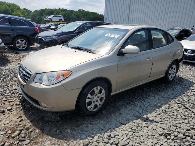 KMHDU46D29U726144 - 2009 HYUNDAI ELANTRA GLS TAN photo 1