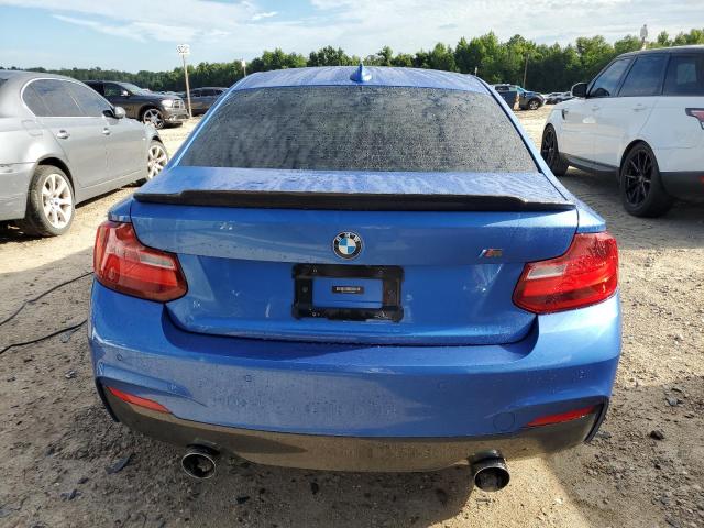 WBA1J7C5XFV289642 - 2015 BMW M235I BLUE photo 6