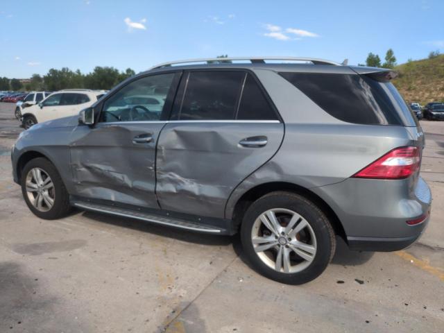 4JGDA5HB5FA516757 - 2015 MERCEDES-BENZ ML 350 4MATIC SILVER photo 2