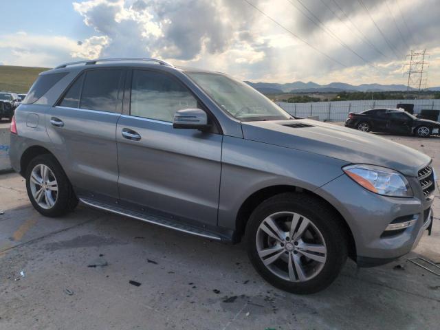 4JGDA5HB5FA516757 - 2015 MERCEDES-BENZ ML 350 4MATIC SILVER photo 4