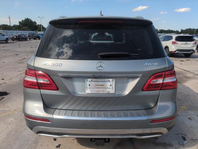 4JGDA5HB5FA516757 - 2015 MERCEDES-BENZ ML 350 4MATIC SILVER photo 6
