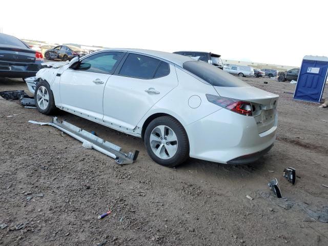 KNAGM4AD5F5087950 - 2015 KIA OPTIMA HYBRID WHITE photo 3