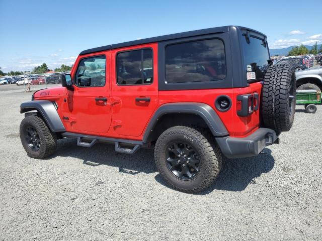1C4HJXDG4MW693514 - 2021 JEEP WRANGLER U SPORT Қызыл фото 2