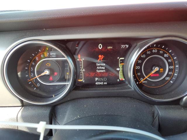 1C4HJXDG4MW693514 - 2021 JEEP WRANGLER U SPORT Қызыл фото 9