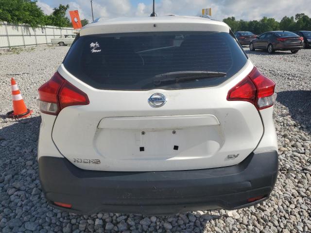 3N1CP5CU9JL514246 - 2018 NISSAN KICKS S WHITE photo 6