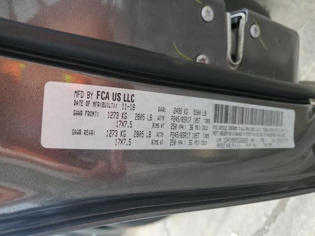 1C4PJMBX5KD356825 - 2019 JEEP CHEROKEE TRAILHAWK Boz foto 13