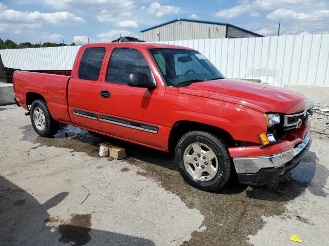 1GCEC19V07Z174318 - 2007 CHEVROLET SILVERADO C1500 CLASSIC Qırmızı foto 4