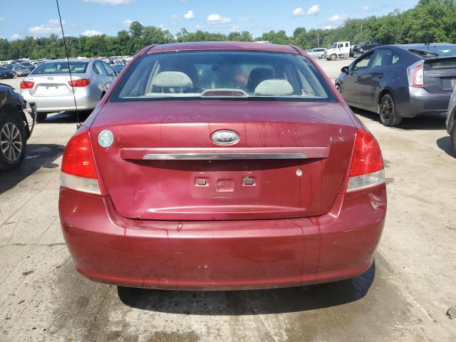 KNAFE122275459167 - 2007 KIA SPECTRA EX BURGUNDY photo 6