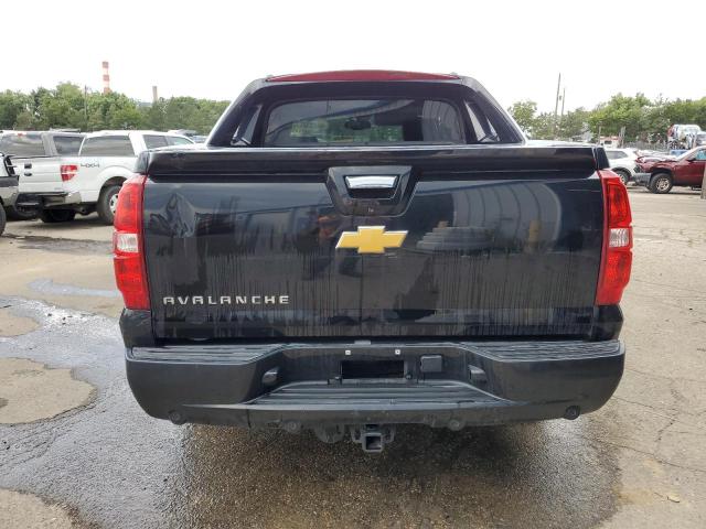 3GNTKGE77CG186388 - 2012 CHEVROLET AVALANCHE LTZ BLACK photo 6