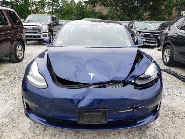 5YJ3E1EBXJF115304 - 2018 TESLA MODEL 3 BLUE photo 5