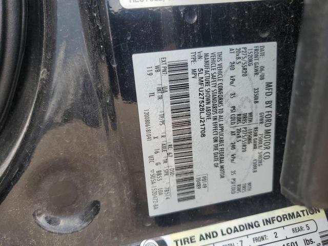 5LMFU27528LJ21708 - 2008 LINCOLN NAVIGATOR 黑色 照片 12