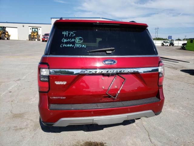 1FMJU2AT6JEA67120 - 2018 FORD EXPEDITION LIMITED RED photo 6
