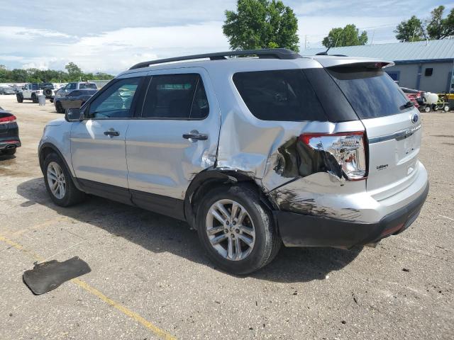 1FM5K7B88FGC28545 - 2015 FORD EXPLORER SILVER photo 2