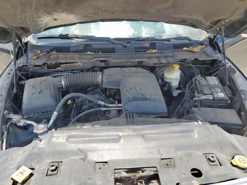 1C6RR7LG0ES250596 - 2014 RAM 1500 SLT BLACK photo 11