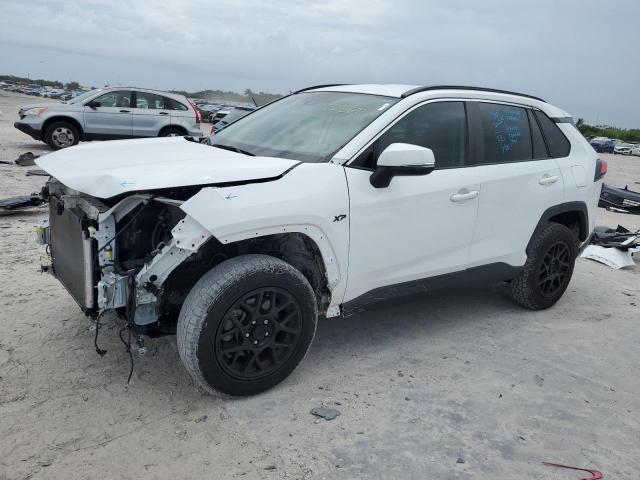 2T3W1RFV4LC039920 - 2020 TOYOTA RAV4 XLE WHITE photo 1