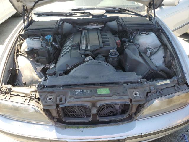 WBADM6347YGV01281 - 2000 BMW 5 SERIES I AUTOMATIC SILVER photo 11