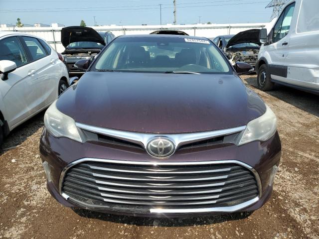 4T1BK1EBXHU255709 - 2017 TOYOTA AVALON XLE PURPLE photo 5