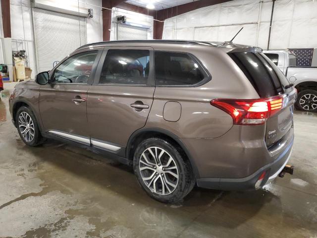 JA4AZ3A39GZ018758 - 2016 MITSUBISHI OUTLANDER SE BROWN photo 2