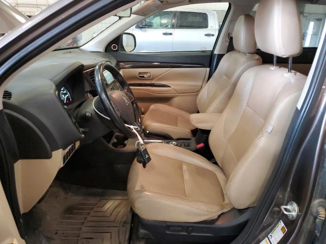 JA4AZ3A39GZ018758 - 2016 MITSUBISHI OUTLANDER SE BROWN photo 7