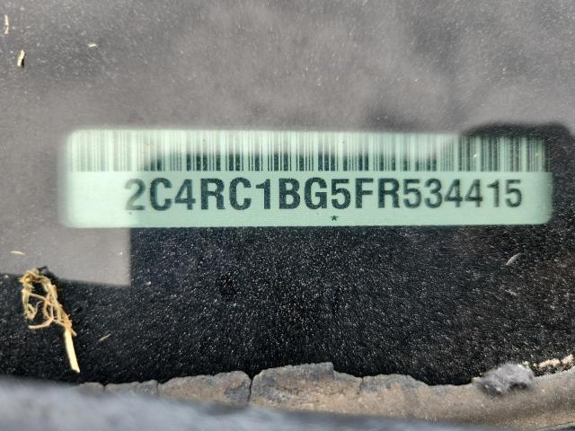 2C4RC1BG5FR534415 - 2015 CHRYSLER TOWN & COU TOURING ბურგუნდია ფოტო 14