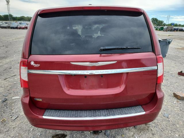 2C4RC1BG5FR534415 - 2015 CHRYSLER TOWN & COU TOURING ბურგუნდია ფოტო 6
