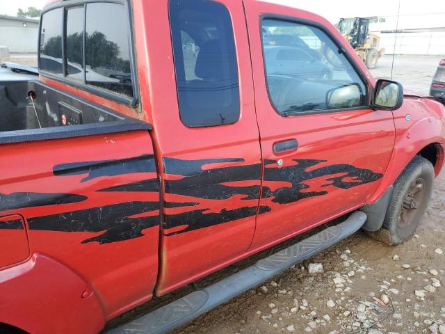 1N6ED26Y63C400776 - 2003 NISSAN FRONTIER KING CAB XE RED photo 10