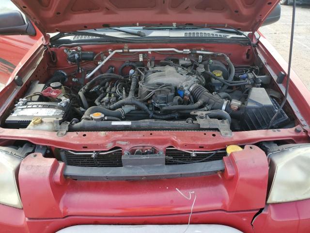 1N6ED26Y63C400776 - 2003 NISSAN FRONTIER KING CAB XE RED photo 11