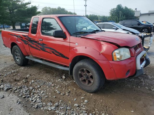 1N6ED26Y63C400776 - 2003 NISSAN FRONTIER KING CAB XE RED photo 4