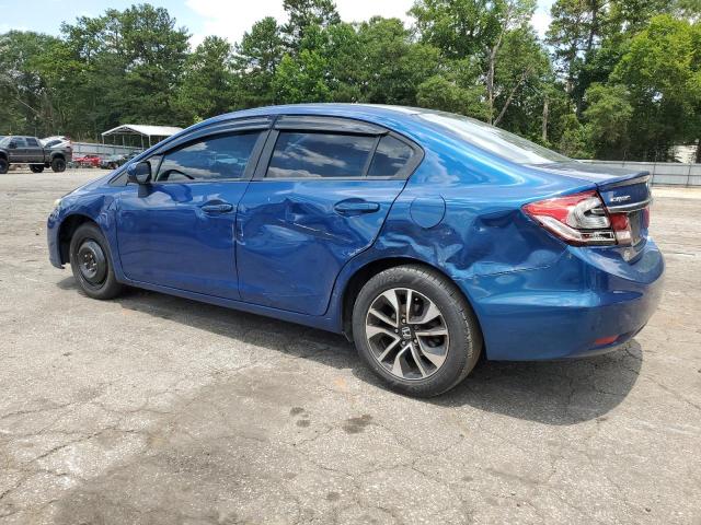 19XFB2F8XEE232522 - 2014 HONDA CIVIC EX BLUE photo 2