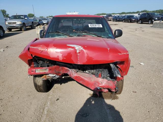 1GTCS19X4V8518943 - 1997 GMC SONOMA RED photo 5