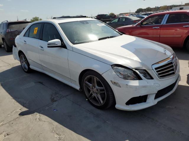 WDDHF5KB9DA702322 - 2013 MERCEDES-BENZ E 350 WHITE photo 4