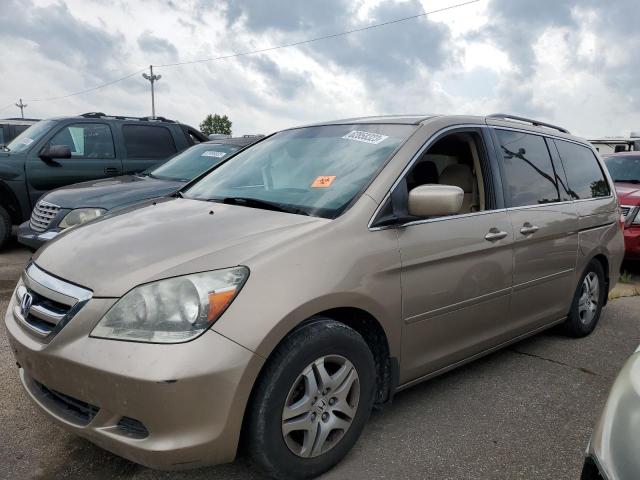 5FNRL384X7B008769 - 2007 HONDA ODYSSEY EX TAN photo 1