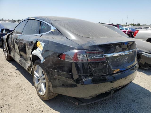 5YJSA1E24FF105270 - 2015 TESLA MODEL S Սև լուսանկար 2
