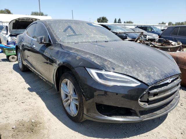 5YJSA1E24FF105270 - 2015 TESLA MODEL S Սև լուսանկար 4