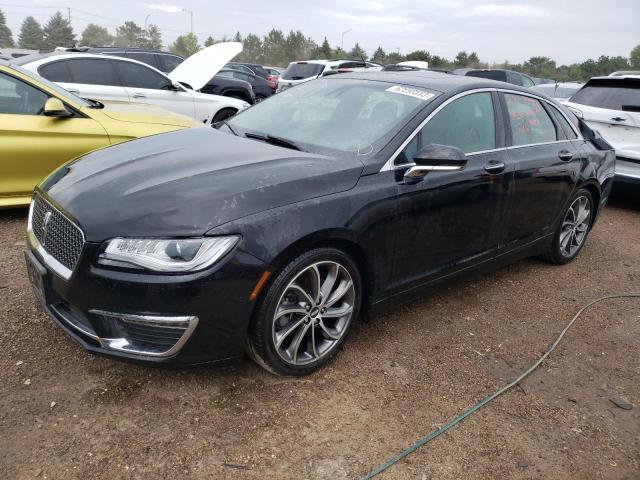 3LN6L5LU8KR630909 - 2019 LINCOLN MKZ RESERVE I BLACK photo 1