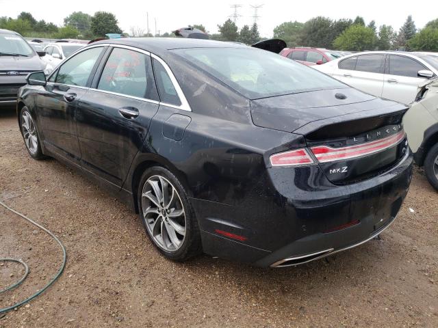 3LN6L5LU8KR630909 - 2019 LINCOLN MKZ RESERVE I BLACK photo 2