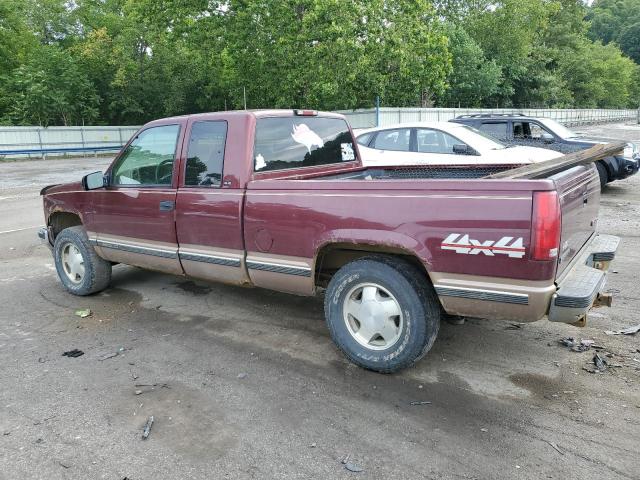 2GTEK19R4V1519507 - 1997 GMC SIERRA K1500 MAROON photo 2