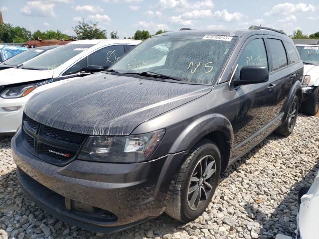 3C4PDCAB9HT573692 - 2017 DODGE JOURNEY SE CHARCOAL photo 1