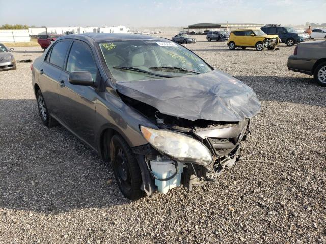 5YFBU4EEXCP036751 - 2012 TOYOTA COROLLA BASE GRAY photo 1